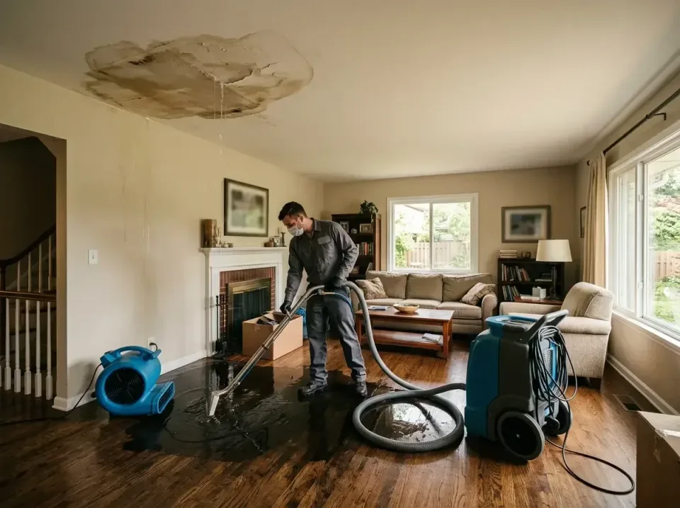 attic-pipe-burst-ceiling-drip-008 — frequently asked questions, Water Damage Restoration & Carpet Care in West Des Moines, IA